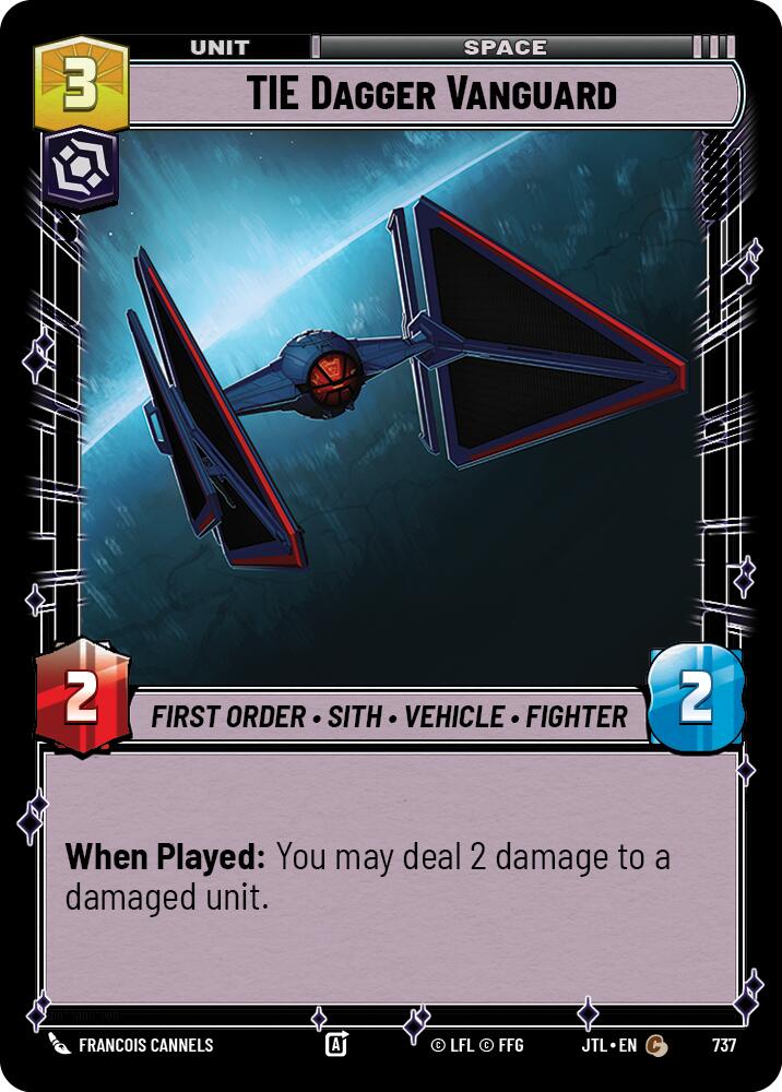 TIE Dagger Vanguard (737) (737) [Jump to Lightspeed] | Tabernacle Games