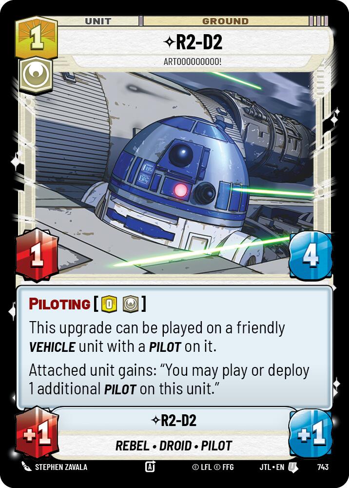 R2-D2 - Artooooooooo! (743) (743) [Jump to Lightspeed] | Tabernacle Games