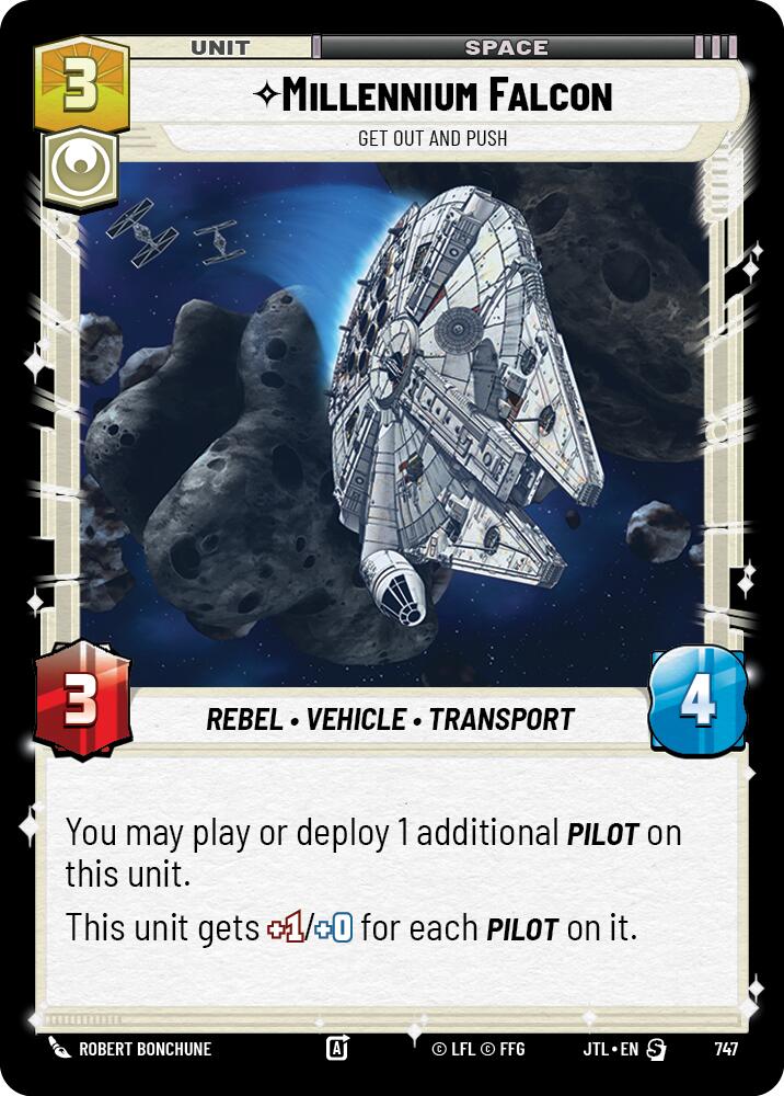 Millennium Falcon - Get Out And Push (747) (747) [Jump to Lightspeed] | Tabernacle Games
