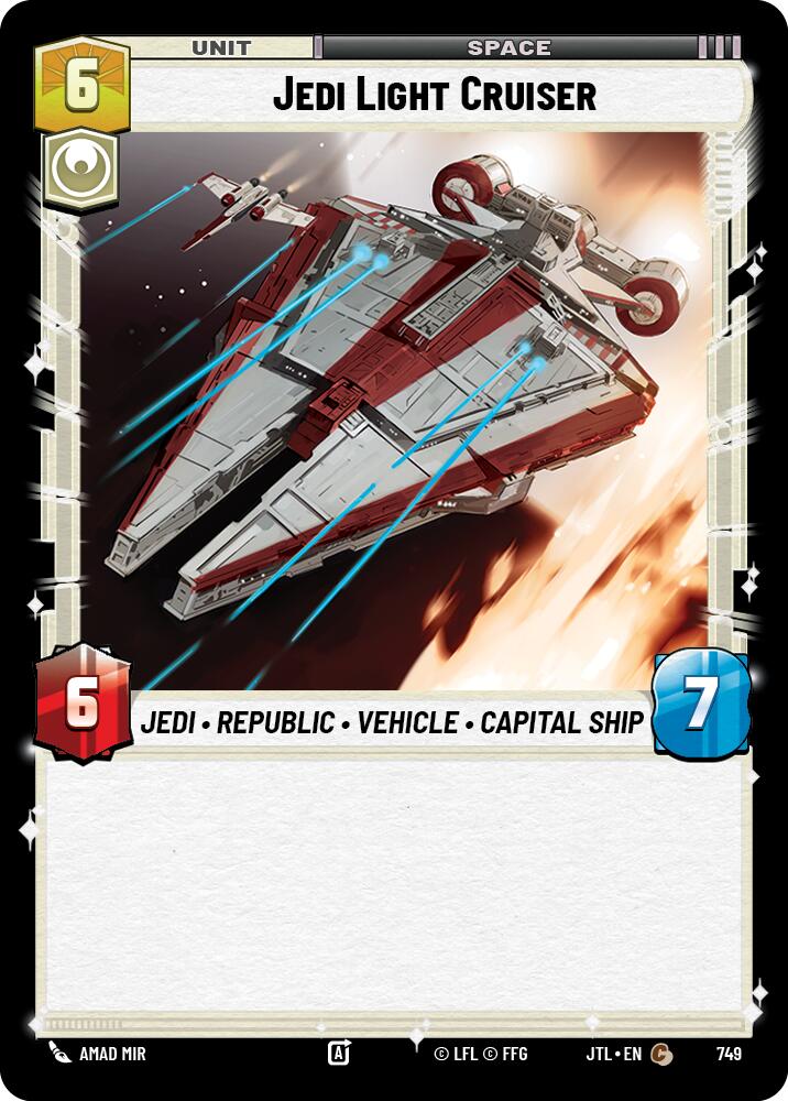 Jedi Light Cruiser (749) (749) [Jump to Lightspeed] | Tabernacle Games