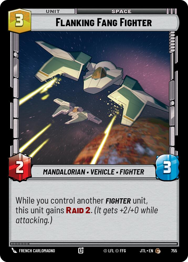 Flanking Fang Fighter (755) (755) [Jump to Lightspeed] | Tabernacle Games