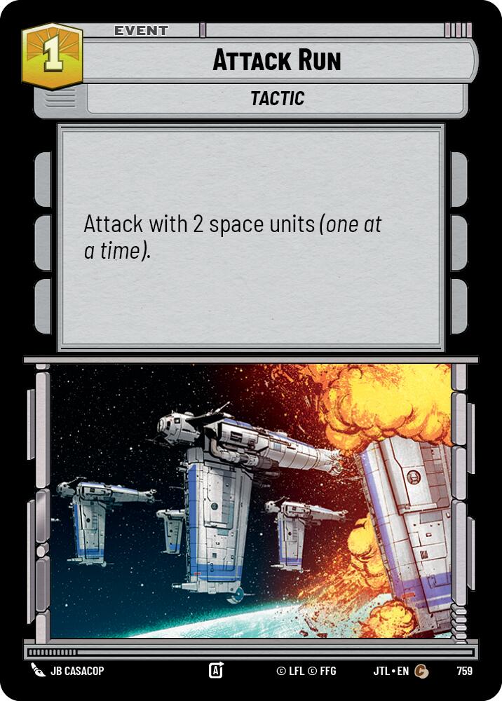 Attack Run (759) (759) [Jump to Lightspeed] | Tabernacle Games