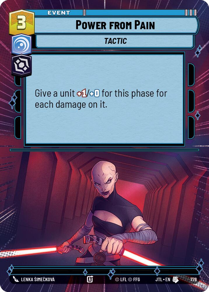 Power from Pain (776) (Hyperspace Foil) (776) [Jump to Lightspeed] | Tabernacle Games