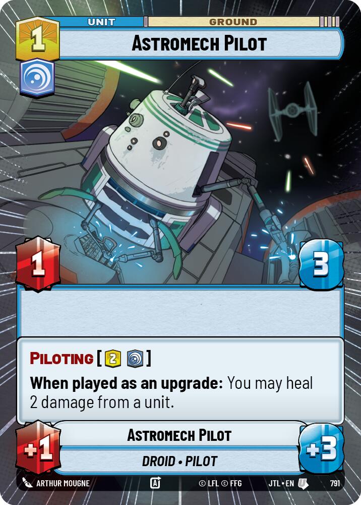 Astromech Pilot (791) (Hyperspace Foil) (791) [Jump to Lightspeed] | Tabernacle Games