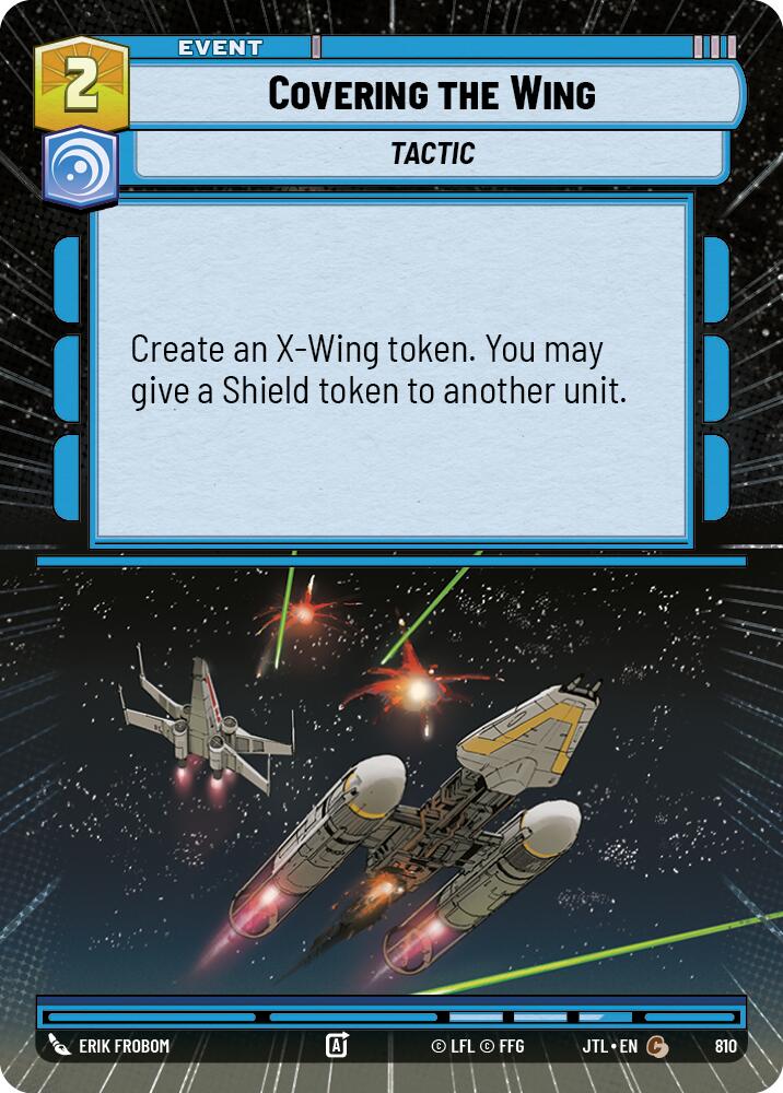 Covering the Wing (810) (Hyperspace Foil) (810) [Jump to Lightspeed] | Tabernacle Games