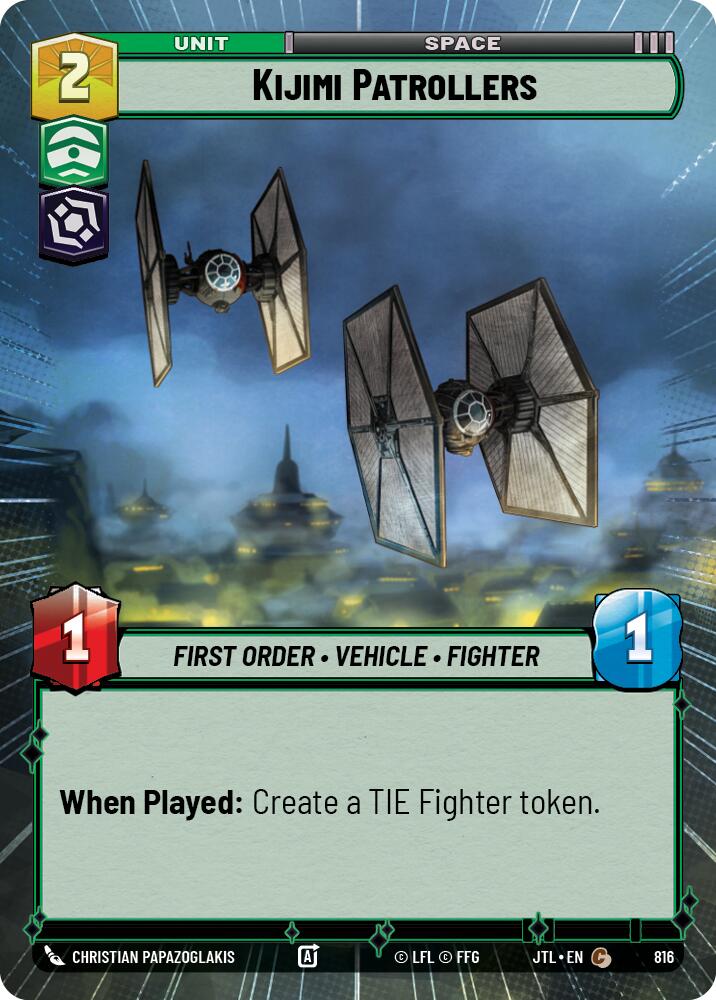 Kijimi Patrollers (816) (Hyperspace Foil) (816) [Jump to Lightspeed] | Tabernacle Games