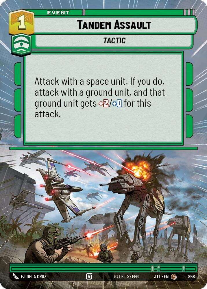 Tandem Assault (858) (Hyperspace Foil) (858) [Jump to Lightspeed] | Tabernacle Games