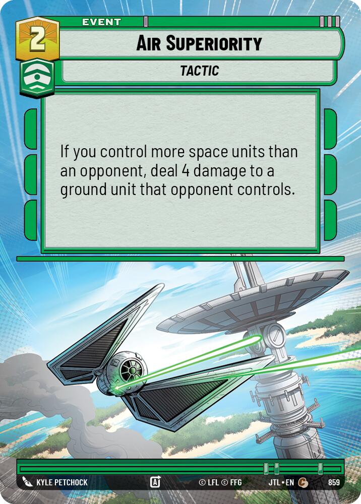 Air Superiority (859) (Hyperspace Foil) (859) [Jump to Lightspeed] | Tabernacle Games