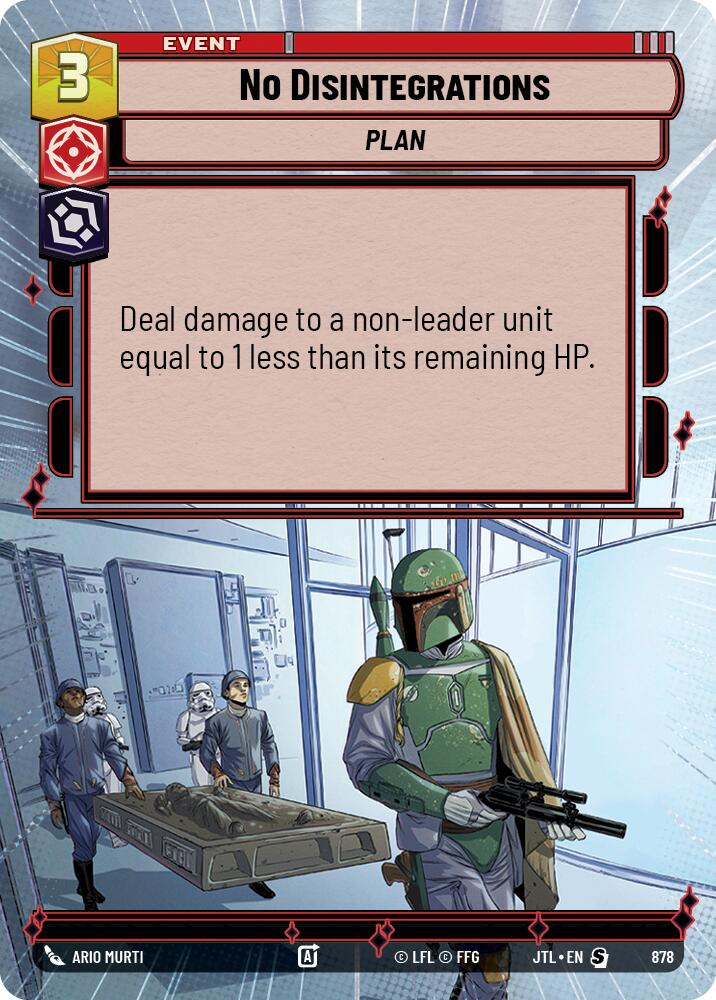 No Disintegrations (878) (Hyperspace Foil) (878) [Jump to Lightspeed] | Tabernacle Games