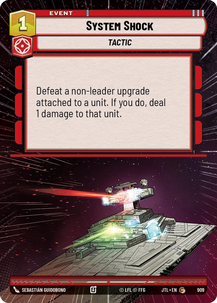 System Shock (909) (Hyperspace Foil) (909) [Jump to Lightspeed] | Tabernacle Games