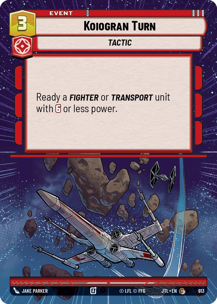 Koiogran Turn (913) (Hyperspace Foil) (913) [Jump to Lightspeed] | Tabernacle Games