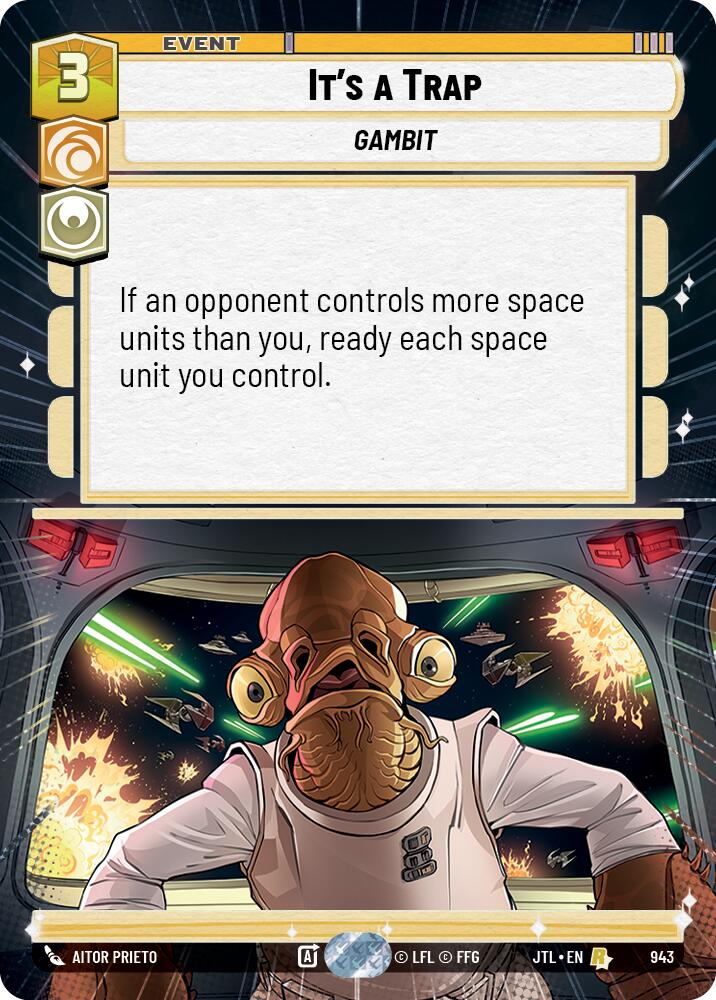 It's a Trap (943) (Hyperspace Foil) (943) [Jump to Lightspeed] | Tabernacle Games