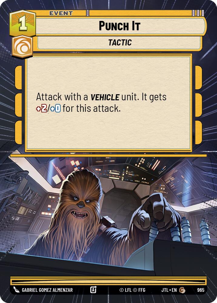 Punch It (965) (Hyperspace Foil) (965) [Jump to Lightspeed] | Tabernacle Games