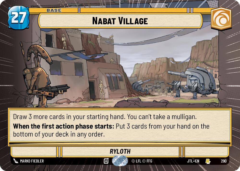 Nabat Village (290) (Hyperspace) (290) [Jump to Lightspeed] | Tabernacle Games