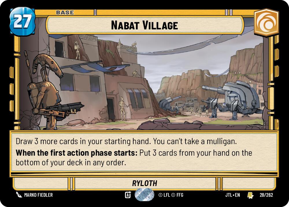 Nabat Village (028/262) (028/262) [Jump to Lightspeed] | Tabernacle Games