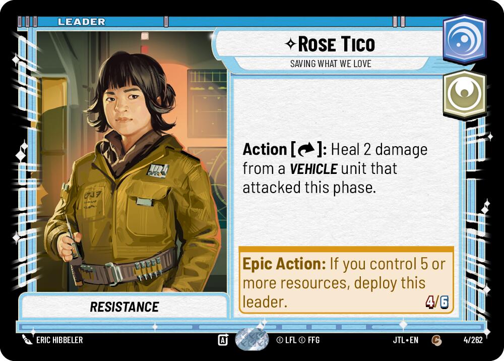 Rose Tico - Saving What We Love (004/262) (004/262) [Jump to Lightspeed] | Tabernacle Games
