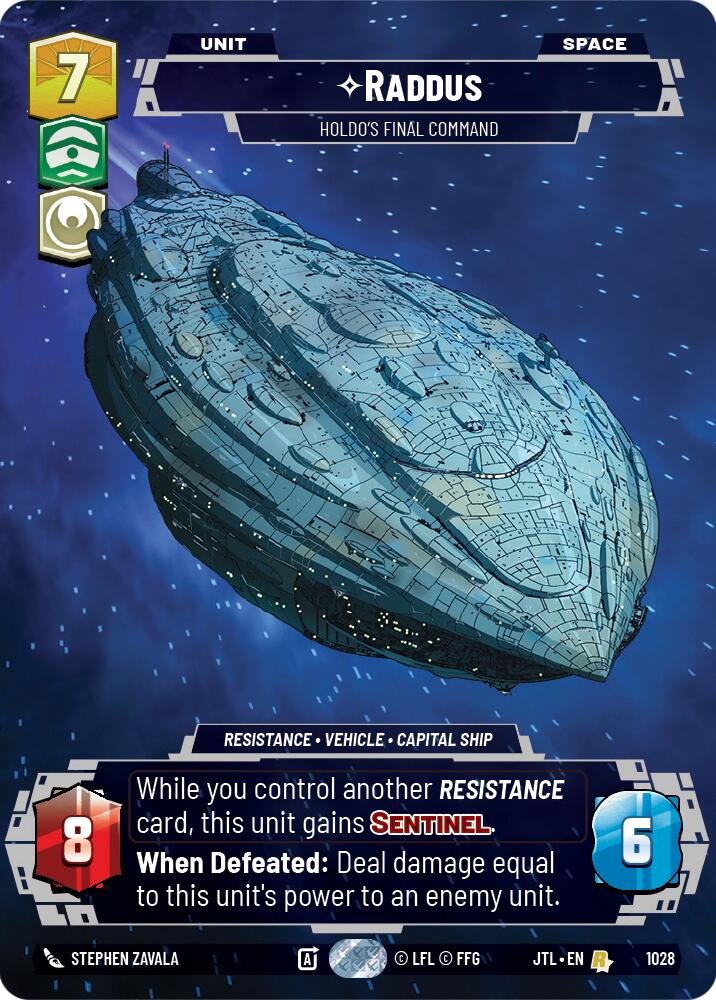 Raddus - Holdo's Final Command (1028) (Prestige) (1028) [Jump to Lightspeed] | Tabernacle Games