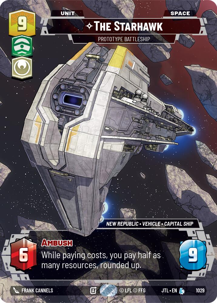 The Starhawk - Prototype Battleship (1029) (Prestige) (1029) [Jump to Lightspeed] | Tabernacle Games