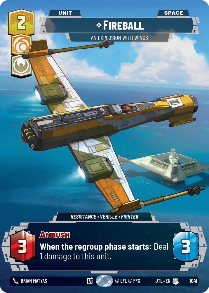 Fireball - An Explosion With Wings (1041) (Prestige) (1041) [Jump to Lightspeed] | Tabernacle Games