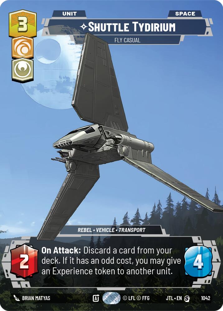 Shuttle Tydirium - Fly Casual (1042) (Prestige) (1042) [Jump to Lightspeed] | Tabernacle Games