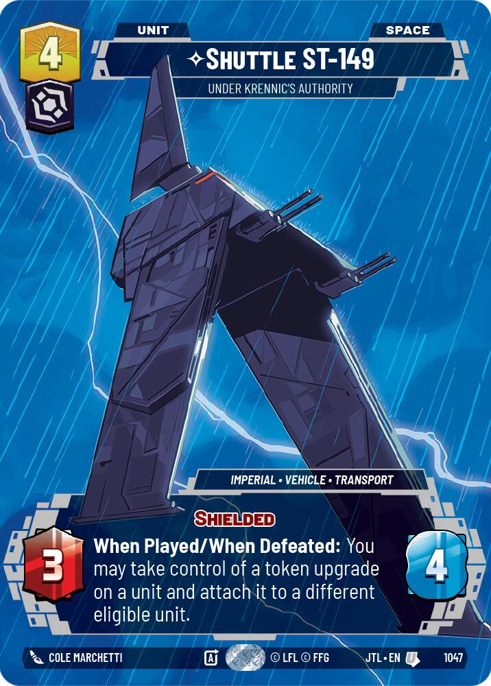 Shuttle ST-149 - Under Krennic's Authority (1047) (Prestige) (1047) [Jump to Lightspeed] | Tabernacle Games