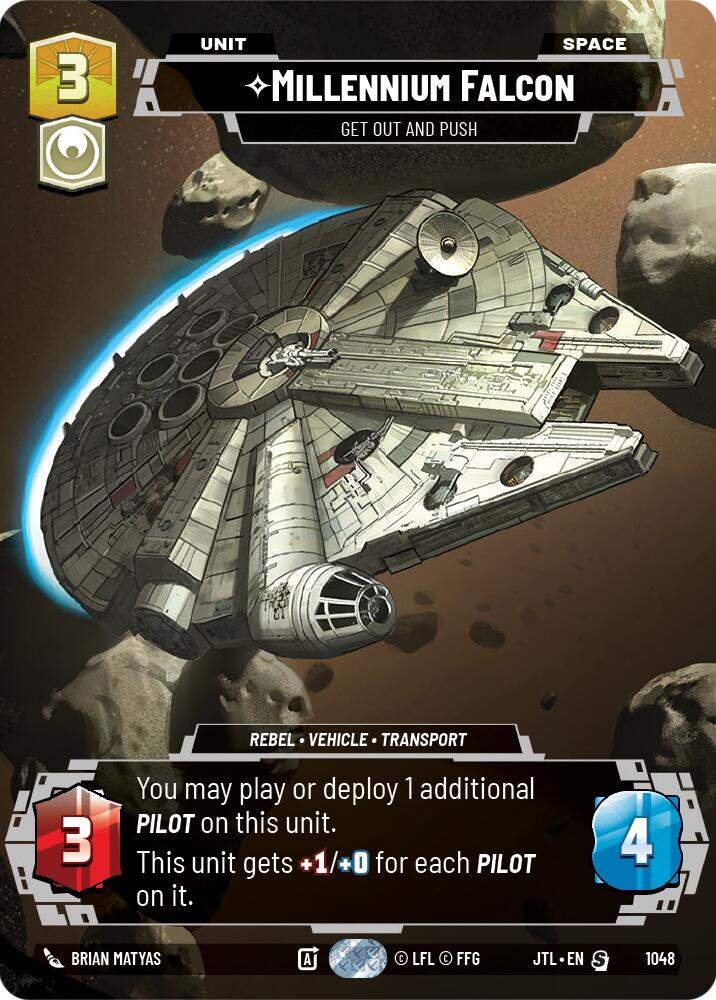 Millennium Falcon - Get Out And Push (1048) (Prestige) (1048) [Jump to Lightspeed] | Tabernacle Games