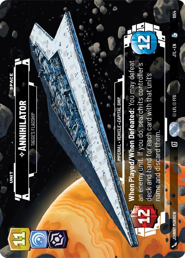 Annihilator - Tagge's Flagship (1054) (Prestige Foil) (1054) [Jump to Lightspeed] | Tabernacle Games
