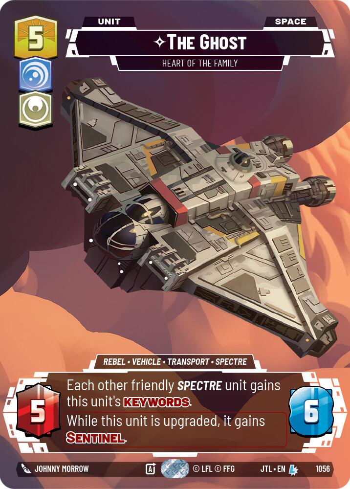 The Ghost - Heart of the Family (1056) (Prestige Foil) (1056) [Jump to Lightspeed] | Tabernacle Games