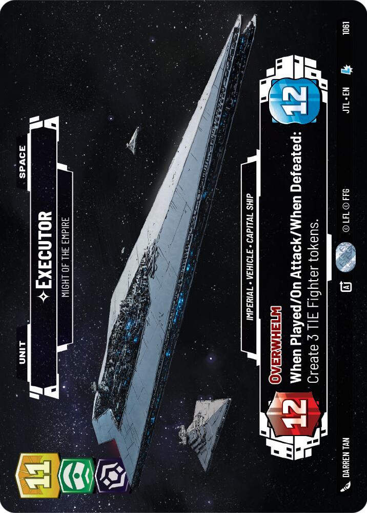 Executor - Might of the Empire (1061) (Prestige Foil) (1061) [Jump to Lightspeed] | Tabernacle Games