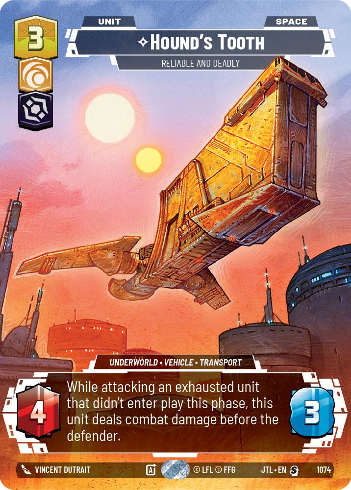 Hound's Tooth - Reliable and Deadly (1074) (Prestige Foil) (1074) [Jump to Lightspeed] | Tabernacle Games