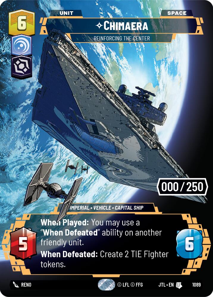 Chimaera - Reinforcing the Center (1089) (Serialized) (1089) [Jump to Lightspeed] | Tabernacle Games