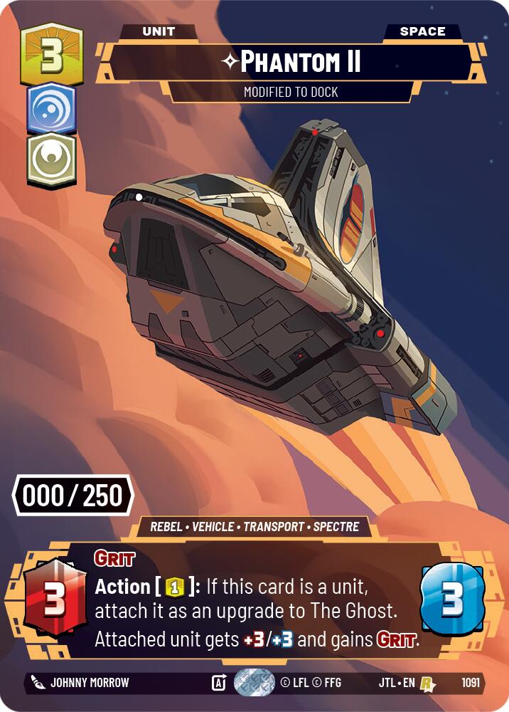 Phantom II - Modified to Dock (1091) (Serialized) (1091) [Jump to Lightspeed] | Tabernacle Games