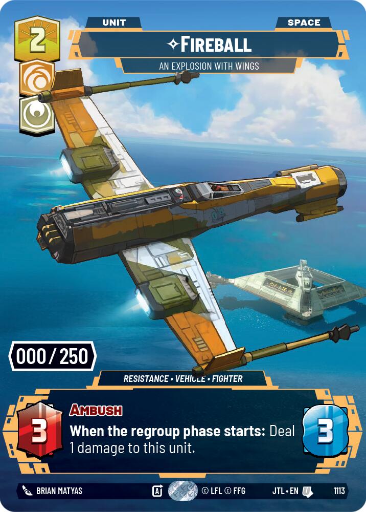Fireball - An Explosion With Wings (1113) (Serialized) (1113) [Jump to Lightspeed] | Tabernacle Games
