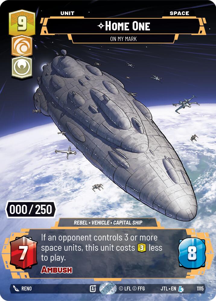 Home One - On My Mark (1115) (Serialized) (1115) [Jump to Lightspeed] | Tabernacle Games