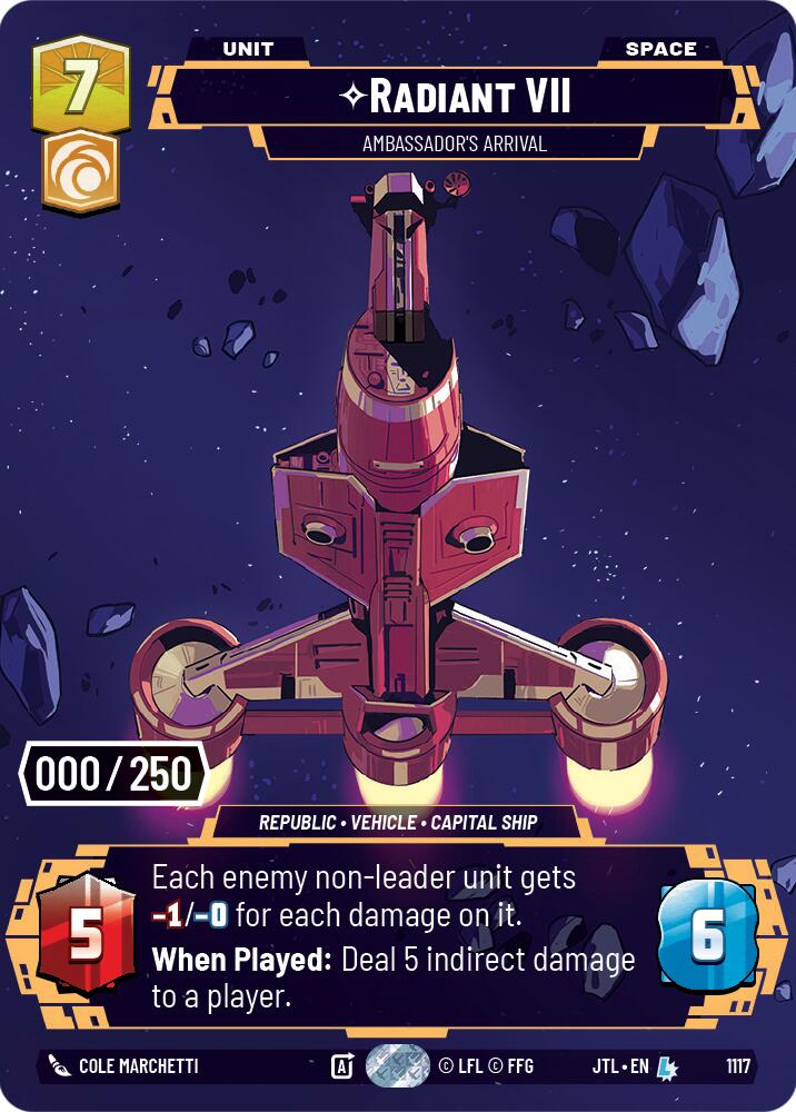 Radiant VII - Ambassadors' Arrival (1117) (Serialized) (1117) [Jump to Lightspeed] | Tabernacle Games