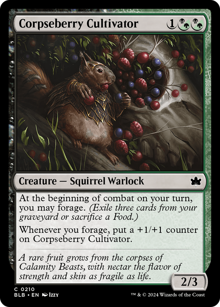 Corpseberry Cultivator [Bloomburrow] | Tabernacle Games