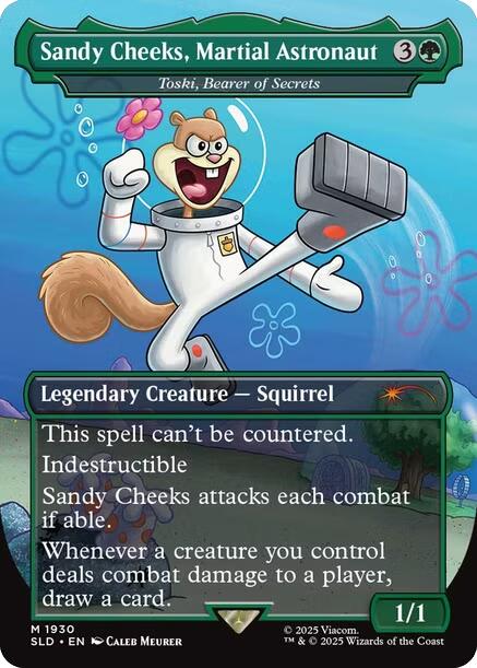 Sandy Cheeks, Martial Astronaut - Toski, Bearer of Secrets [Secret Lair Drop Series] | Tabernacle Games