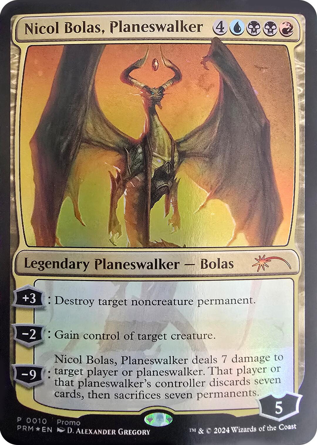 Nicol Bolas, Planeswalker [Media Promos] | Tabernacle Games