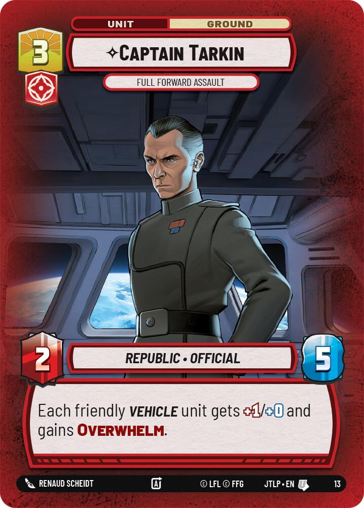 Captain Tarkin - Full Forward Assault (13) [Jump to Lightspeed: Weekly Play] | Tabernacle Games