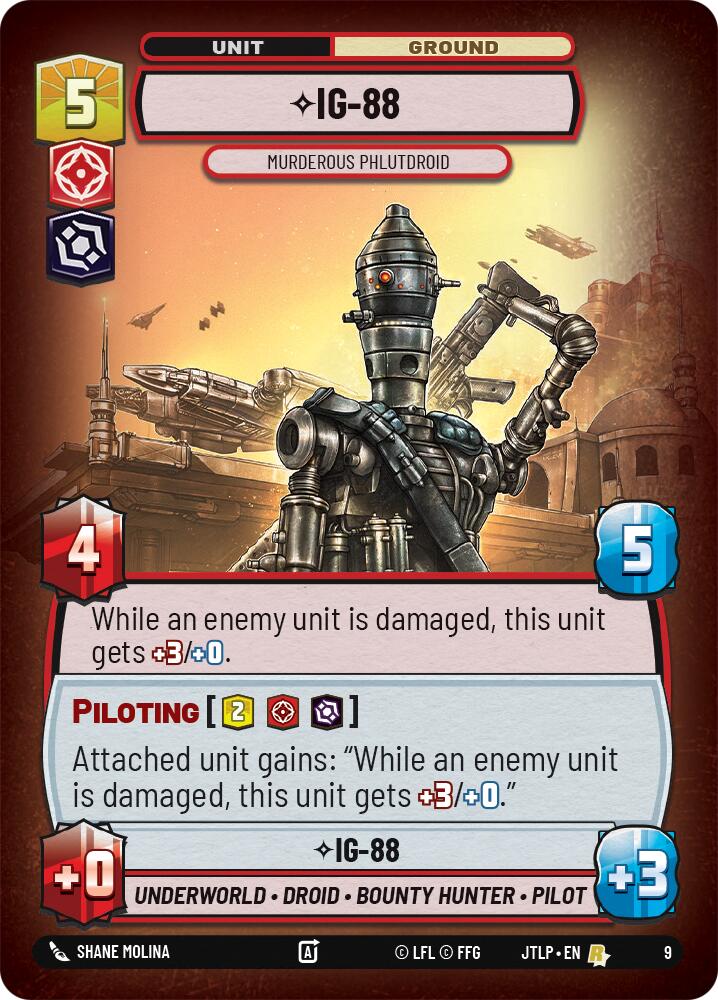 IG-88 - Murderous Phlutdroid (9) [Jump to Lightspeed: Weekly Play] | Tabernacle Games