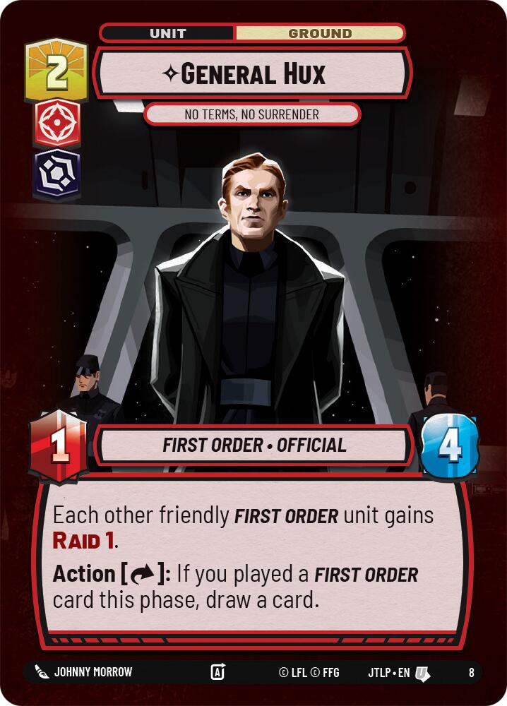 General Hux - No Terms, No Surrender (8) [Jump to Lightspeed: Weekly Play] | Tabernacle Games