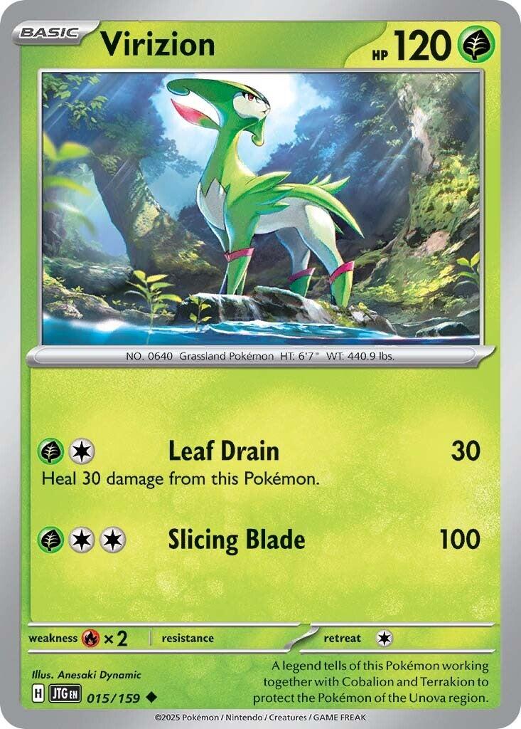 Virizion (015/159) [Scarlet & Violet: Journey Together] | Tabernacle Games