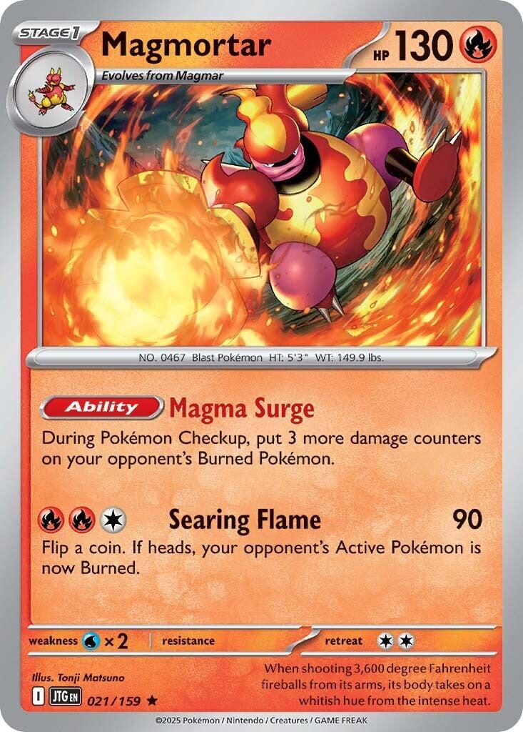 Magmortar (021/159) [Scarlet & Violet: Journey Together] | Tabernacle Games