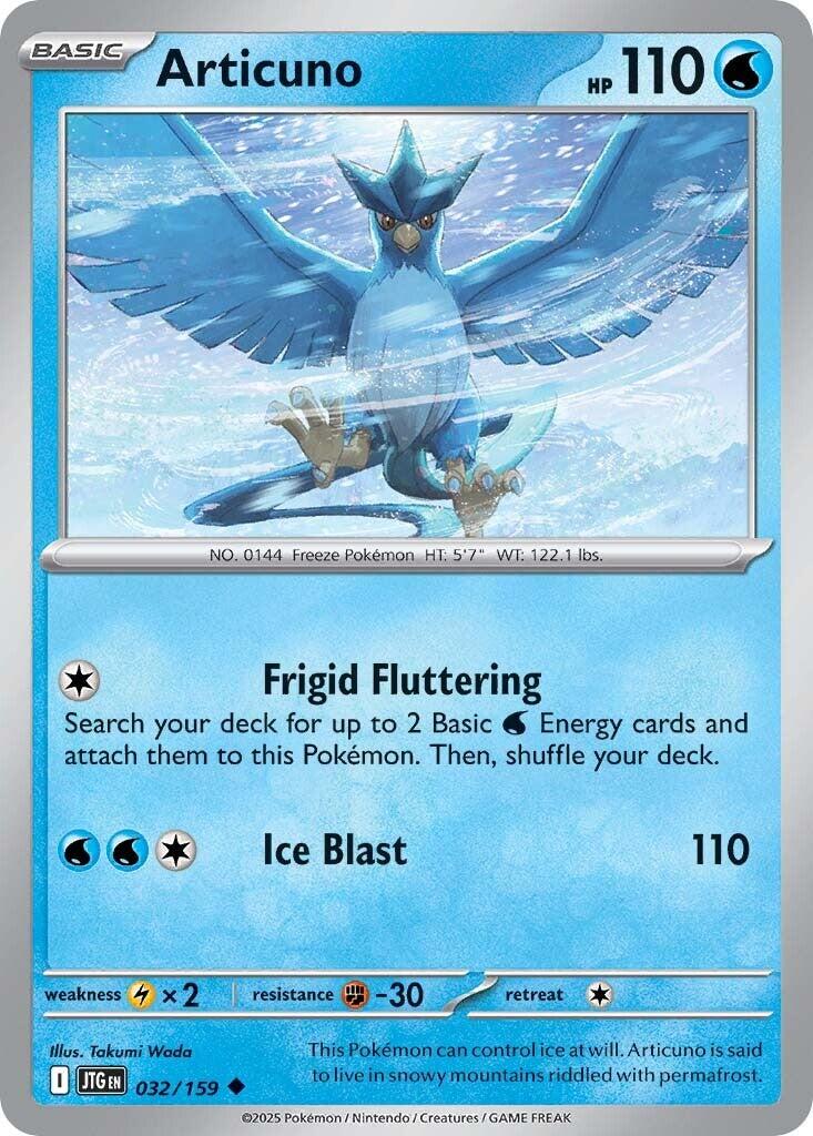 Articuno (032/159) [Scarlet & Violet: Journey Together] | Tabernacle Games