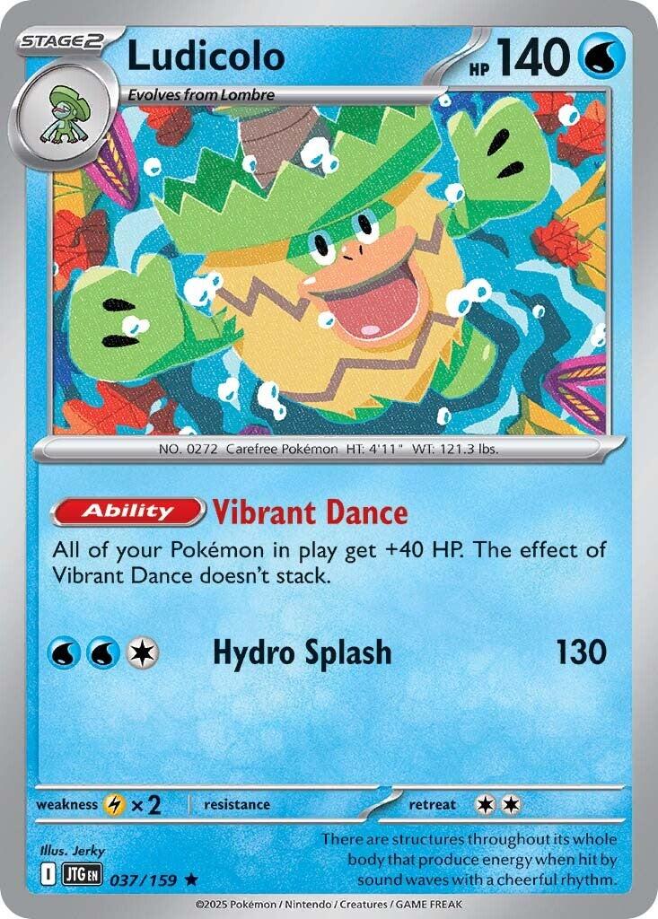 Ludicolo (037/159) [Scarlet & Violet: Journey Together] | Tabernacle Games