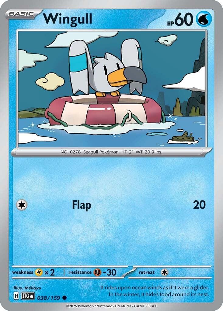 Wingull (038/159) [Scarlet & Violet: Journey Together] | Tabernacle Games