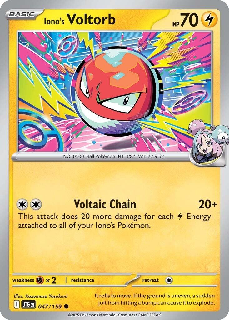 Iono's Voltorb (047/159) [Scarlet & Violet: Journey Together] | Tabernacle Games