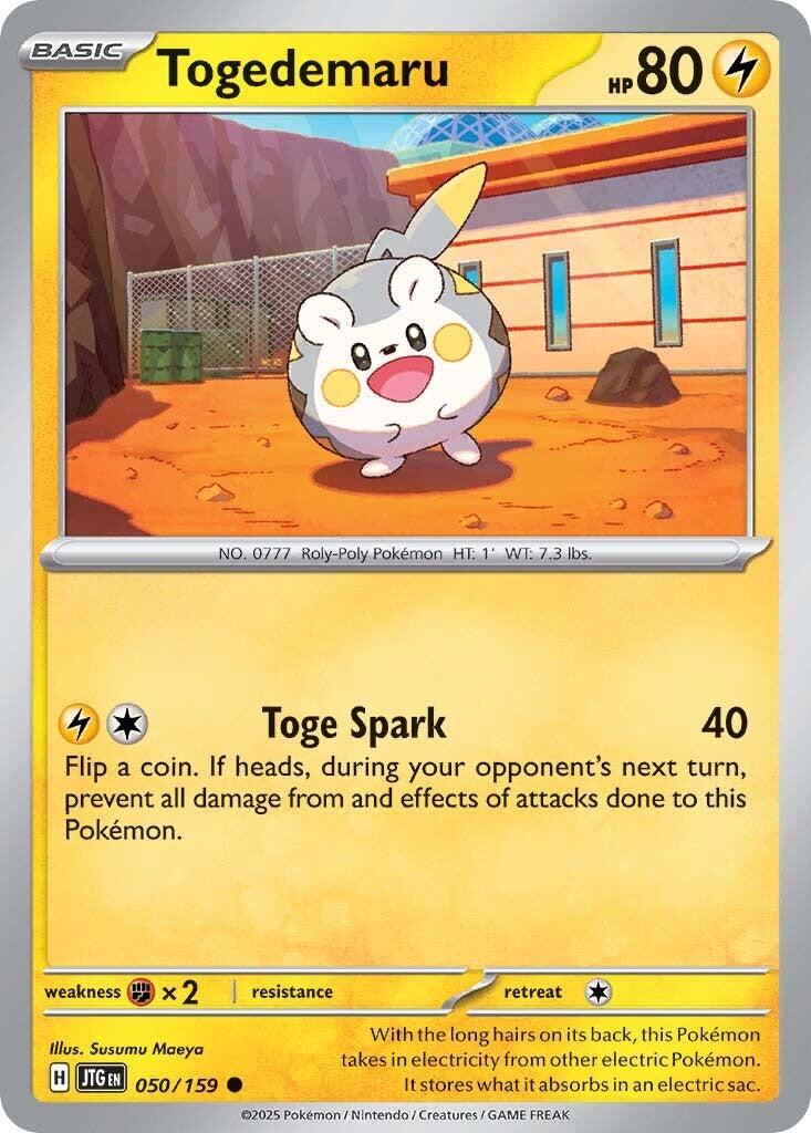 Togedemaru (050/159) [Scarlet & Violet: Journey Together] | Tabernacle Games