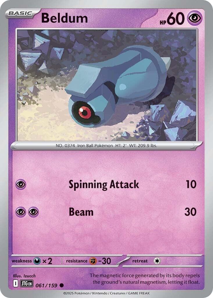 Beldum (061/159) [Scarlet & Violet: Journey Together] | Tabernacle Games