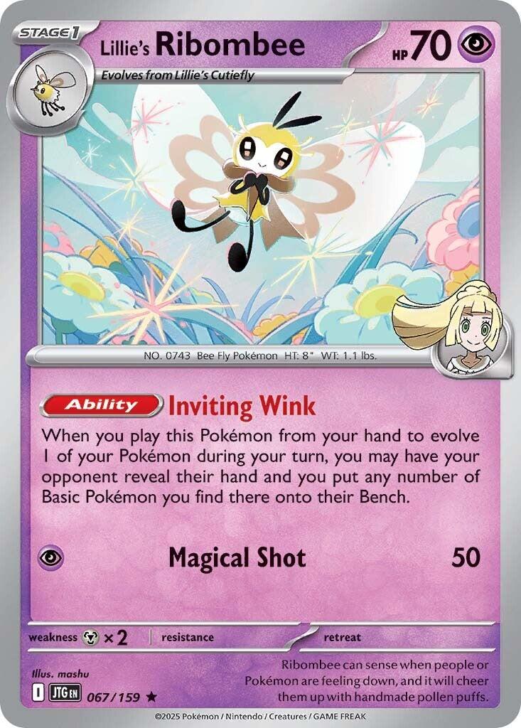 Lillie's Ribombee (067/159) [Scarlet & Violet: Journey Together] | Tabernacle Games